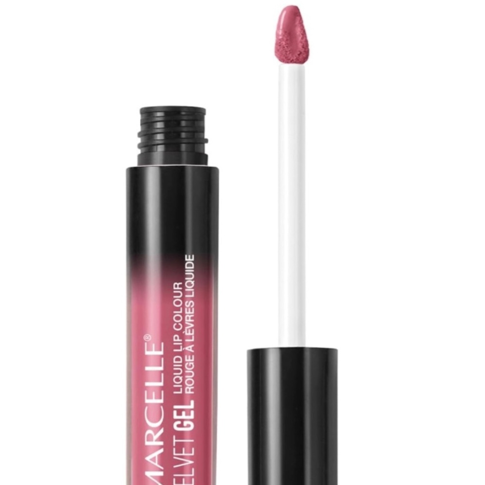 (3/30$) Marcelle Velvet Gel Liquid Lip Colour, Pink Tulip